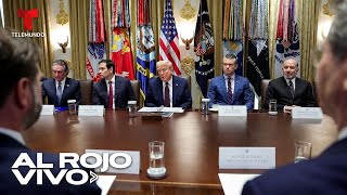 Trump se reúne con su Gabinete en la Casa Blanca