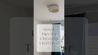 Quick tips when shopping for replacement flush mounts. More on the blog! #diyhomedecor #lighting