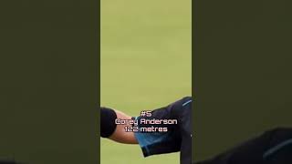 Top 10 longest six hitters in cricket history🔥#shorts #cricket