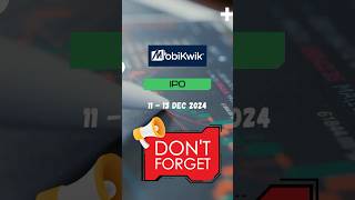 Mobikwik IPO #stockmarket #ipo #investment #mobikwiknewupdate #mutualfunds #investment #stockmarket