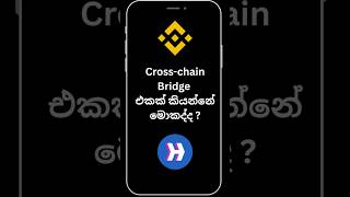 මොනවද මේ Cross-Chain bridge කියන්නේ ? - Hyperlane - Binance #chain_Fact