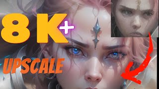 Ultimate 8K Upscale with Stable Diffusion Control Net for Flawless Quality!