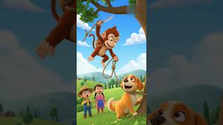 #दोस्तीकीताकत #गाँवकीकहानी🥰 #कुत्ताऔरबंदर #जंगलकीआजादी💪 #TrueFriendship😘🥳#cartoon #animation #🥳🥳🥳🥳😘🥳