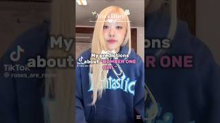 My predictions about #NumberOneGirl #ROSÉ #Numberones #predictions #pop #kpop #fyp