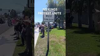 NO KINGS PROTEST UNITE #nokings #trump #protest #protest2025 #nokingsprotest