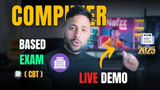 How to Give Computer Based Exam | Live DEMO | 2025