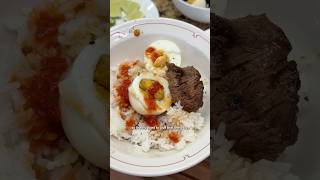 Simple breakfast I had growing up