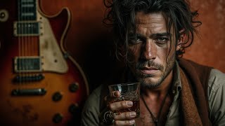 Slow Emotional Deep Blues Guitar Music