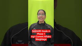 NABARD Grade A Phase 1 Agriculture Current Affairs Weightage | NABARD Assistant Manager Exam Pattern