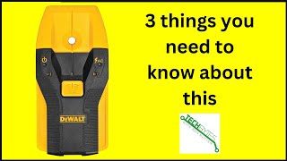 3 Things to know about the DEWALT Stud Finder