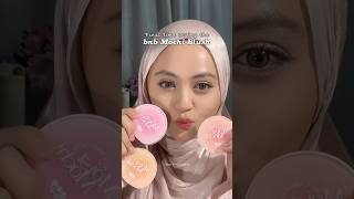 try on & swatches bnb moist mochi blush #makeup #kbeauty #blush #bnb #barenbliss #mochiblush
