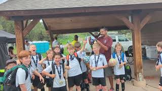 2013 Glenwood Springs invitational soccer tournament U11/U12 Gold division champions  - Team Blaze