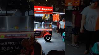 #handpush cart for #nonveg food cart with  #bbq cart   #food cart #delhistreetfood