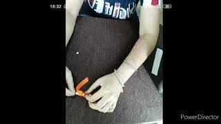 Handmade friendship band (quick making)
