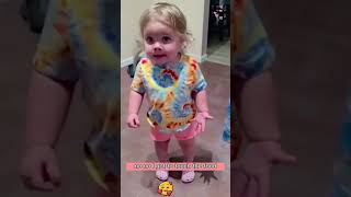Baby and mom arguing #funnybaby #baby #cutebaby