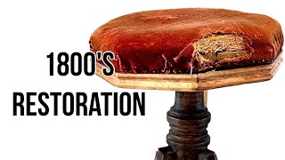 Antique Furniture Restoration TIME LAPSE || 1800'S !!