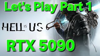 Hell is Us RTX 5090 4K Epic設定DLAAとファーストインプレッション！ パート1 セネドラフォレストをプレイ