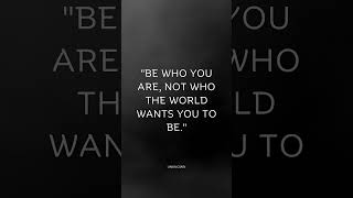 Being Yourself: Inspirational Quotes for Authentic Living #shorts #quotes