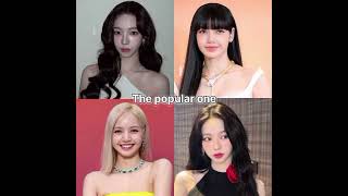 Every group of 4 has #blinkblackpink #aespa #aestheic #kpop