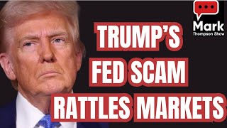 Wall Street Wobbles as Trump Meddles with Fed, David Cay Johnston Joins 8/26/25