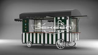 Roman Holiday Series Mobile Food Cart For Sale Jekeen Food Truck Food Stand