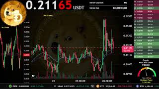 $DOGE | Live Stream 24/7 | DOGE USDT Crypto Trading Strategy | DOGE Live Price | Dogecoin Chart 18th