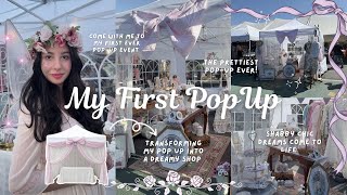 Turning My First Pop-Up Into a Dream Shop | Shabby Chic Transformation