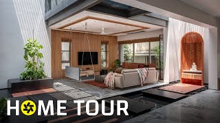 A Pune Home with 2 Courtyards & a Calm Pooja by the Water! (House Tour)
