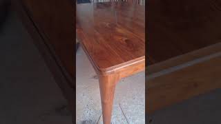 #TeakWoodDiningTable #WoodenFurniture #teaktable #teakfurniture #woodendining