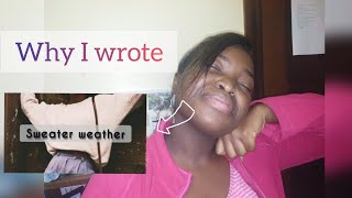 I need a new camera but I keep buying new books || Backstory - Poem analysis