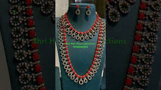 Coral beads collection #indianjewelry #1gramgoldjewellery #necklace #imitationjewellery #coralbeads