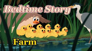 Goodnight Farm｜Counting Sweet Animal Friends｜Bedtime Story for Kids with Calming Music