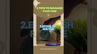 3 TIPS For Time Management #timemanagement  #positivemotivation #motivational
