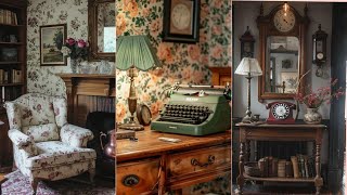 Vintage Grandmillennial Decor: Create a Cozy Home with Granny Chic Flair  #vintage #grannychic