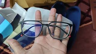 Lenskart Air Fusion Eyeglasses Rim + Owndays Clear Blu Screen Lens Product #unboxing #review #shorts