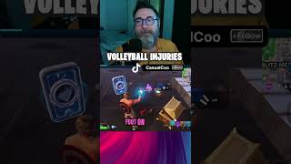 What is your worst sports injury? #sportsinjury #injury #volleyball #sports