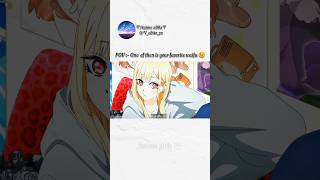 Comment your fav waifu?#animegirl #girls #animewaifu #waifus #reels#trending #anime #animeedits #amu