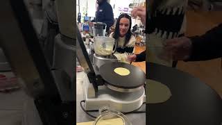 We had to test the Waring XPress to make #…crepes, you know, for science. 🥞👀