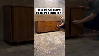 🪄Sideboard Restoration #furniture #midcenturymodern #furniturerestoration #furnitureflip #sideboard