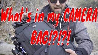 What's in my CAMERA BAG!?!?! - 2019 EDITION - #cameragear #bagsmart #nosmallcreator