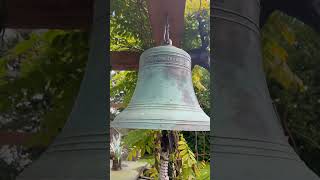 Bronze Bell. #bronzebell #bronze #churchbell #bell #antiqueshop #antiquesforsale #vintage #antiques