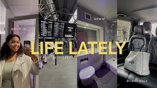 LIFE LATELY ♡ | Back to Vlogging, Leeds Staycation & GRWM 🧖🏽‍♀️🌸✨