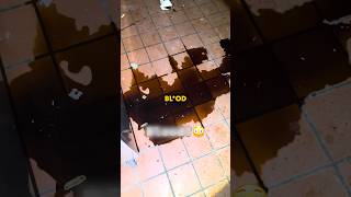 廃病院内の本物のBLO*D | #不気味 #ショート #不気味な物語