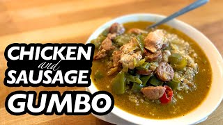 Homemade Chicken and Sausage Gumbo Recipe