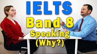 IELTSバンド8スピーキング対策書籍とショッピング - スコア解説