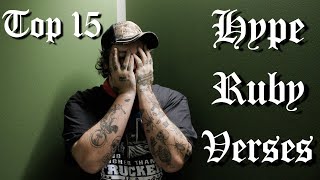 Top 15 HYPE Ruby Da Cherry Verses