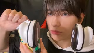 【ASMR】耳かきしながらじゃがりこ食べる　(イヤホン推奨👂）