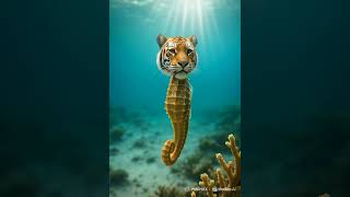 Unusual sea horse #viral #AnimalGrowth #SeaMonsters #ViralAnimals  #Shorts #viralshorts #seaanimal