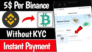 5$ Instant Per binance 😱 limited time only | Real crypto loot