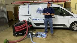 Indoor Air Quality Disinfectant fogger Uvc light Roto brush